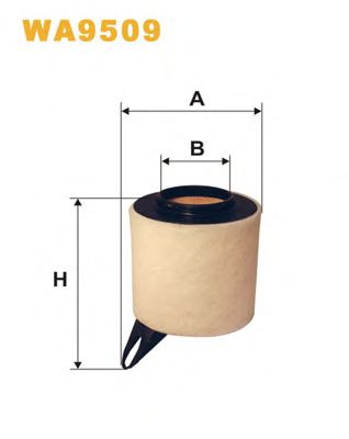 Воздушный фильтр WIX FILTERS WA9509
