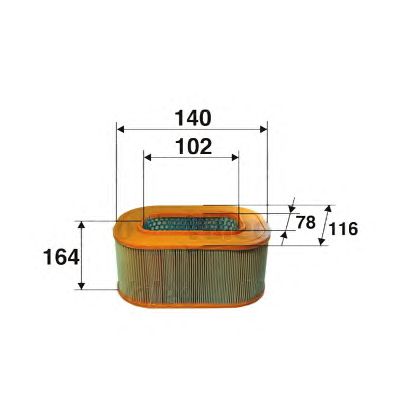 Воздушный фильтр VALEO 585602