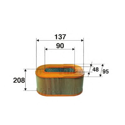 Воздушный фильтр VALEO 585608