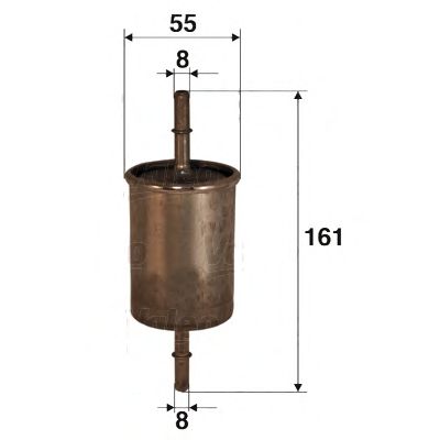 Паливний фільтр VALEO 587046
