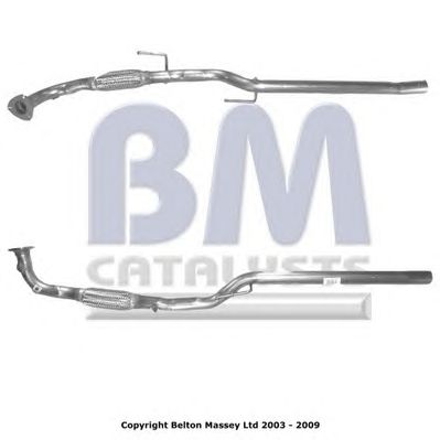 Труба вихлопного газу BM CATALYSTS BM50056