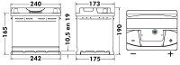 Стартерная аккумуляторная батарея EXIDE 562 19 Excell*