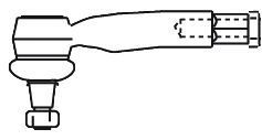 Наконечник рулевой тяги FRAP 3868