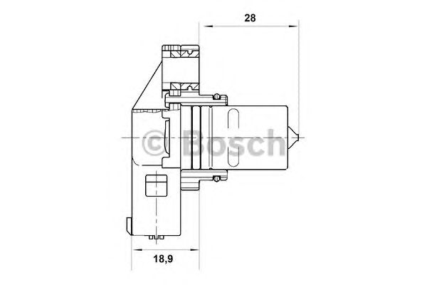 Датчик положения распределительного вала BOSCH 0 265 001 187