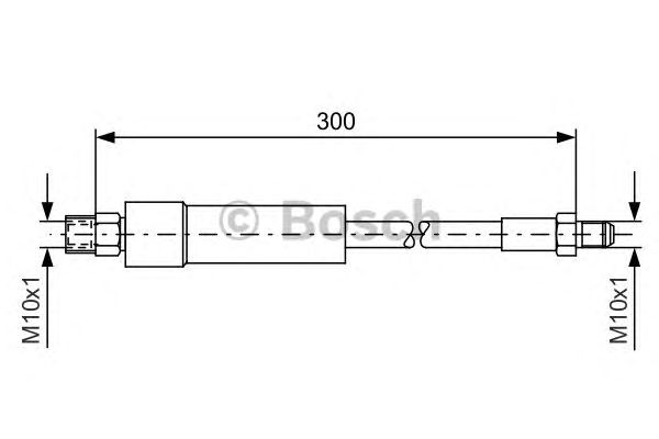 Тормозной шланг BOSCH 1 987 476 074