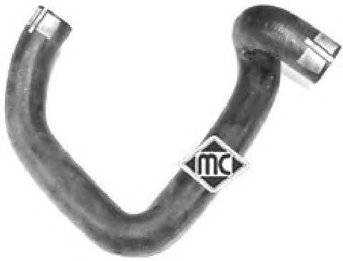 Шланг радіатора Metalcaucho 08630