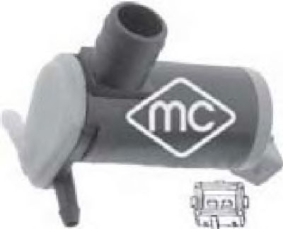 Насос омывателя Metalcaucho 02064