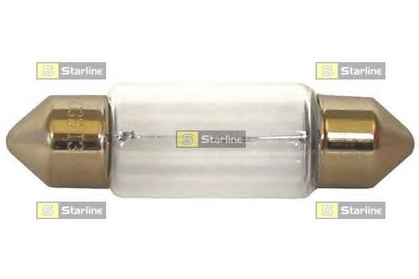 Лампа накаливания STARLINE 99.99.971 (указатель поворота, сигнал торможения, освещение номерного знака, задняя противотуманная фара, фара заднего хода, внутреннее освещение, фонарь установленный в двери, освещение багажника, подкапотная лампа, стояночные