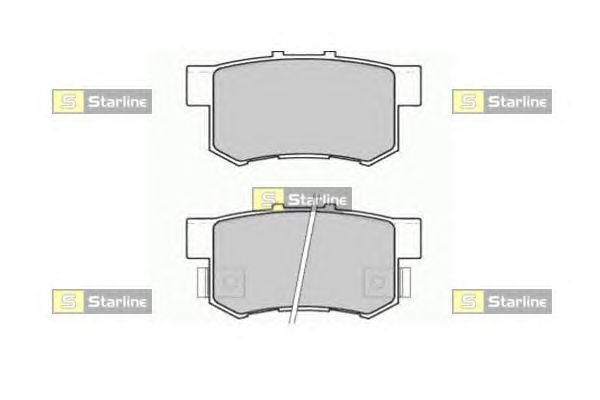 Тормозные колодки STARLINE BD S519