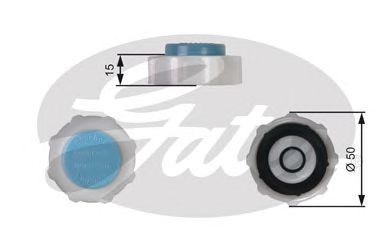 Пробка расширительного бачка GATES RC221