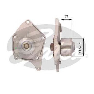 Помпа GATES WP0066