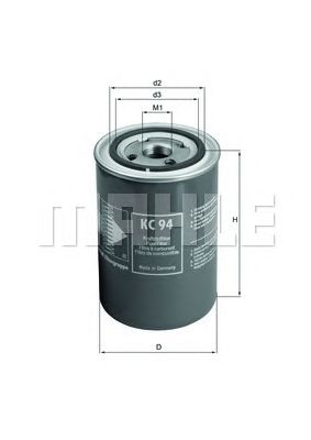 Паливний фільтр KNECHT KC 94
