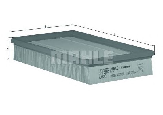 Воздушный фильтр KNECHT LX 623