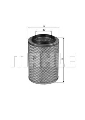 Воздушный фильтр KNECHT LX 99