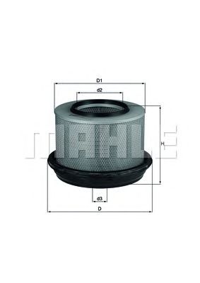Воздушный фильтр KNECHT LX 268