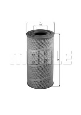 Воздушный фильтр KNECHT LX 619