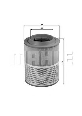 Воздушный фильтр KNECHT LX 1072