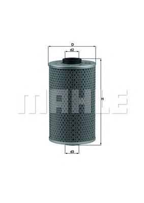 Масляный фильтр KNECHT OX 40