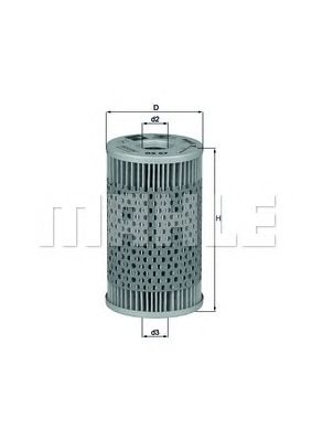 Масляный фильтр KNECHT OX 47