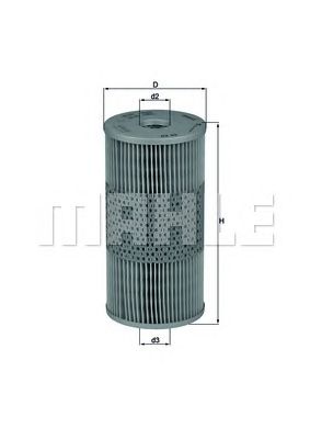 Масляний фільтр KNECHT OX 55D