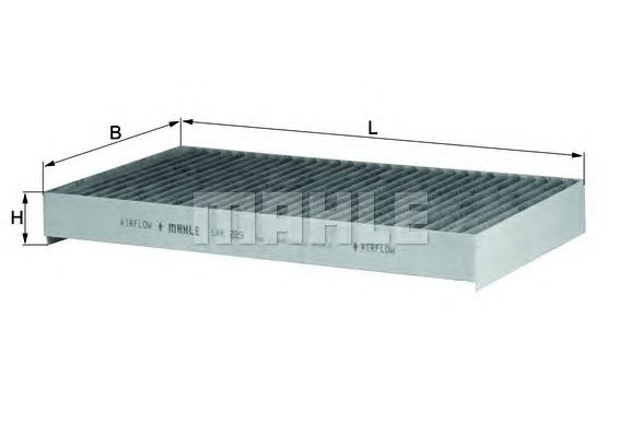 Фильтр салона KNECHT LAK 229