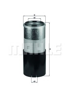 Воздушный фильтр KNECHT LX 652