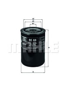Масляный фильтр KNECHT OC 44