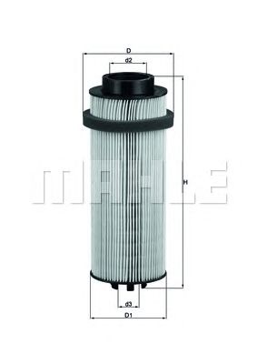 Паливний фільтр KNECHT KX 261D
