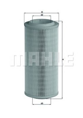 Воздушный фильтр KNECHT LX 1595