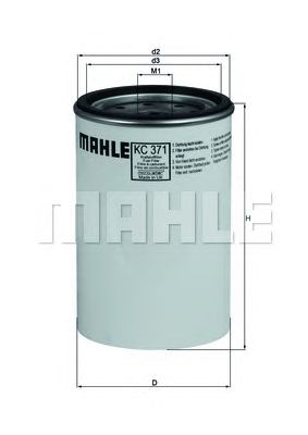 Паливний фільтр KNECHT KC 371D