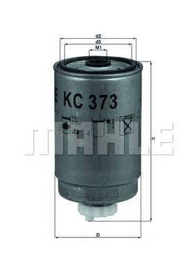 Паливний фільтр KNECHT KC 373