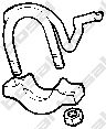 Кронштейн выпускной системы BOSAL 251-754