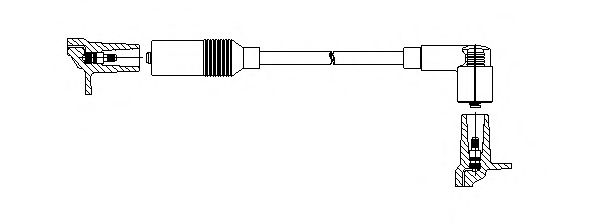 Высоковольтный провод BREMI 115/60