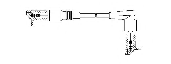 Высоковольтный провод BREMI 351/30