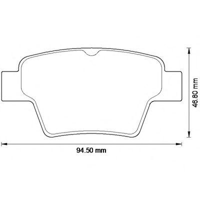 Тормозные колодки JURID 573235JC
