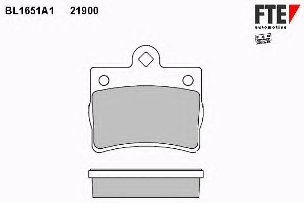 Тормозные колодки FTE BL1651A1