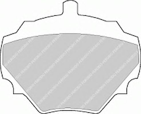 Тормозные колодки FERODO FSL844 SL