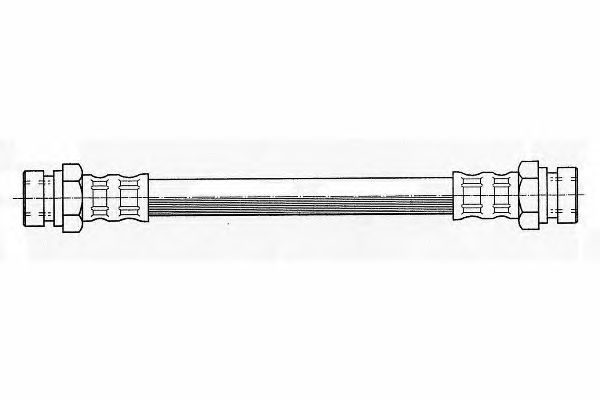 Тормозной шланг FERODO FHY2162