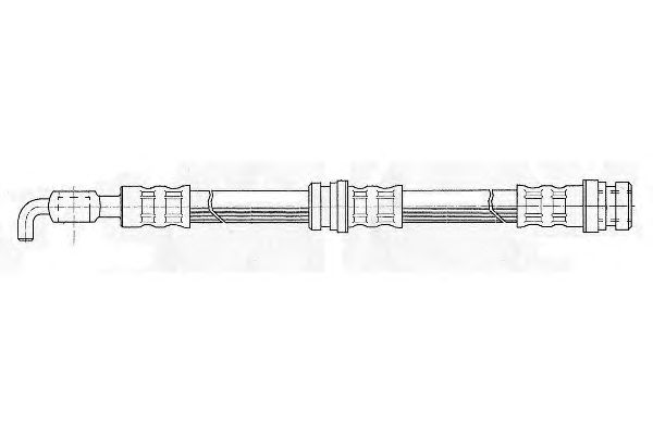 Тормозной шланг FERODO FHY2221