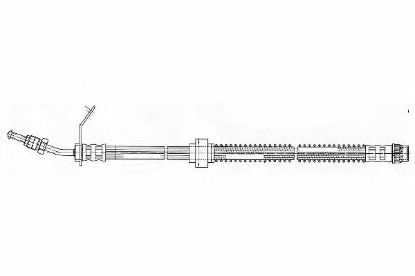 Тормозной шланг FERODO FHY2312