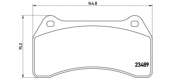 Тормозные колодки BREMBO P 36 014