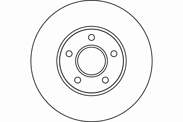 Гальмівний диск MINTEX MDC1556