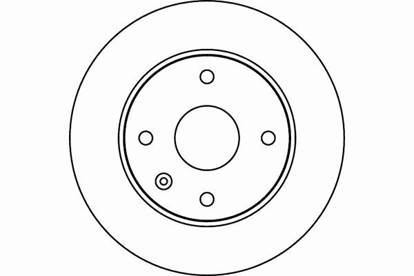 Гальмівний диск MINTEX MDC1483
