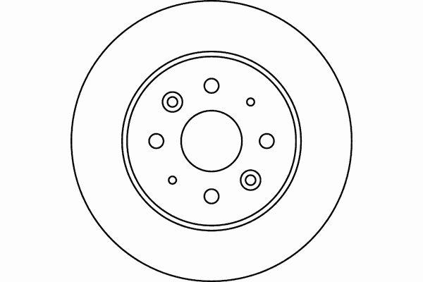 Гальмівний диск MINTEX MDC1749