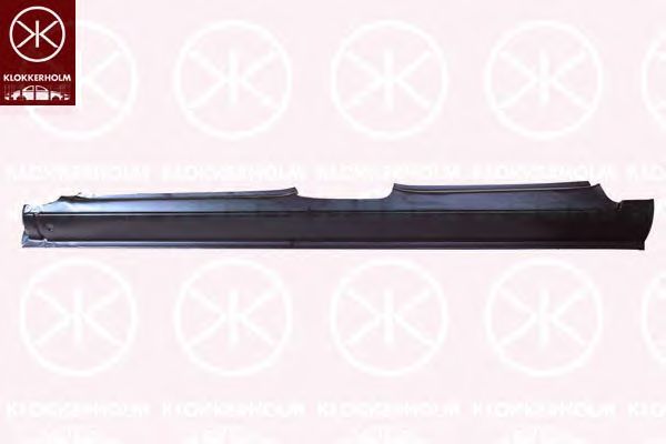 Боковой обвес на порог KLOKKERHOLM 9590011