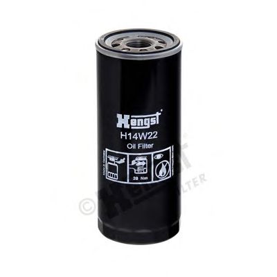 Масляний фільтр HENGST FILTER H14W22