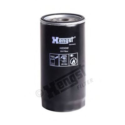 Масляний фільтр HENGST FILTER H230W