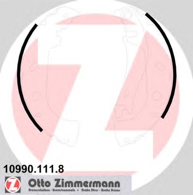 Тормозные колодки ZIMMERMANN 10990.111.8
