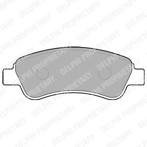 Тормозные колодки DELPHI LP1679