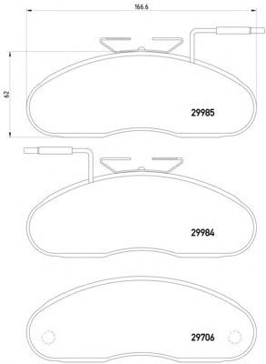 Тормозные колодки HELLA 8DB 355 005-341